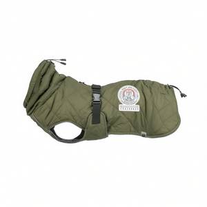 Abrigo para Perro Minot, Talla M, Verde Oliva, Acolchado, Chaqueta Cálida para Mascotas - Product Image 2