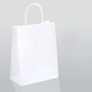 Bolsas de Papel para Pastel Cuadradas, Sólidas, de Fondo Ancho, Plegables, con Impresión de Logotipo - Product Image 2