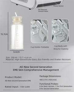 Máquina Facial de Oxígeno de Alta Eficacia, Hidrodermoabrasión, Radiofrecuencia, Dispositivo de Lifting Facial para Eliminar Puntos Negros y Rejuvenecer la Piel - Product Image 6