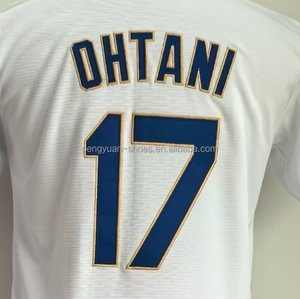 Prêt à expédier LA Enrique <span class=keywords><strong>Hernandez</strong></span> 2026 Gold Collection Maillot de baseball blanc de qualité supérieure cousu - Product Image 6