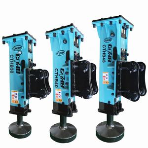 Grondverzetmachines Trillen Hamer Hydraulische Paal <span class=keywords><strong>Driver</strong></span> Skid Stuur <span class=keywords><strong>Post</strong></span> <span class=keywords><strong>Driver</strong></span> Voor Mini Graafmachine - Product Image 1