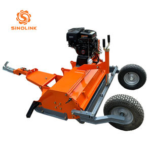 Tondeuse remorquable ATV ATV150 Tondeuse avec moteur à essence 15HP Tondeuse à fléaux ATV machine de découpe coupe d'herbe machine forestière de ferme de jardin - Product Image 6