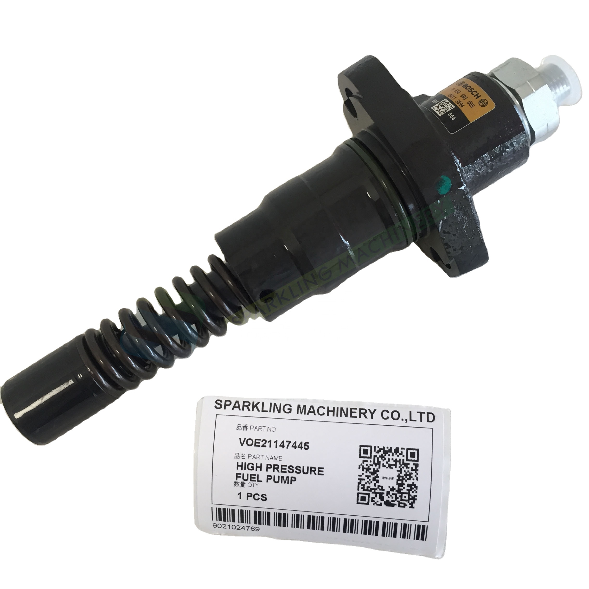 High Pressure Fuel Pump for Volvo Excavators EC240B & EC290B