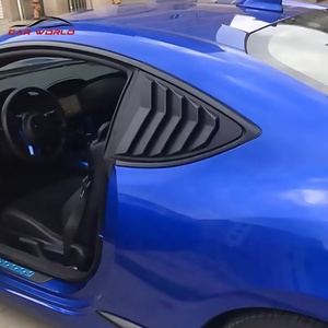 For GT86 for BRZ Body Part Gloss Black ABS <b>Plastic</b> Air Windshield Vent Cover Car Side Window - Product Image 5