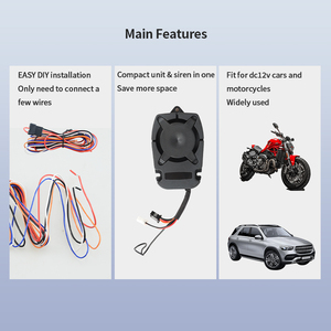 EASYGUARD <span class=keywords><strong>alarm</strong></span> mobil universal/<span class=keywords><strong>alarm</strong></span> sepeda motor dc 12v pemasangan DIY pencari mobil - Product Image 6