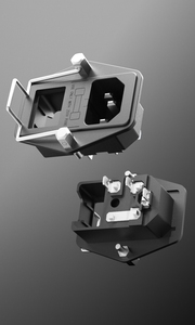 Interrupteur marche-arrêt éclairé certifié ENEC avec prise mâle IEC C14 connecteur d'entrée d'appareil prise fusible prise flamme classe II - Product Image 4