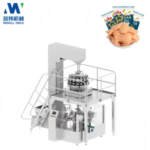 Solid Particle Automatic Rotary Pouch Packaging Machine/Rotary Powder Solid and Liquid Pre Bag Packaging Machine