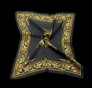 Custom Digital Printing Satin Pure <b>Silk</b> <b>Scarf</b> 90*90 cm Hair Custom Logo Printed Satin <b>Silk</b> <b>Square</b> <b>Scarves</b> - Product Image 3
