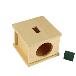 Giocattolo Educativo <span class=keywords><strong>Montessori</strong></span> in Legno per Bambini, Scatole in Legno <span class=keywords><strong>Montessori</strong></span> per Neonati - Product Image 6