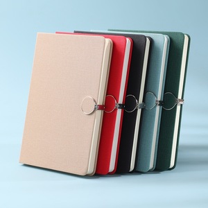 Cuaderno de Viaje Personalizado con Logotipo, Tapa Dura A5, Cuaderno de Cuero PU con Páginas Punteadas, Papel Grueso, Agenda, <span class=keywords><strong>Comprar</strong></span> en Línea - Product Image 3