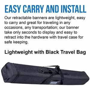 Выдвижной вертикальный баннер для рекламных мероприятий - Product Image 6