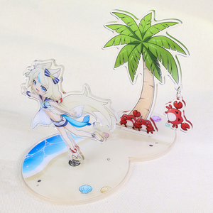 Étoile transparente personnalisée en <span class=keywords><strong>acrylique</strong></span> carrousel debout maison décorative en plastique affichage photo <span class=keywords><strong>Figurine</strong></span> pour cadeau - Product Image 4