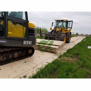 Усиленные защитные маты для грунта 4x8 футов, взаимосвязанные, с текстурированной поверхностью под траву, сертифицированные ISO9001, для строительных работ - Product Image 2