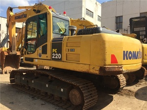 Excavadora Komatsu de alta calidad usada, equipo de movimiento de tierras de 22 toneladas de Japón, los componentes principales incluyen motor - Product Image 2