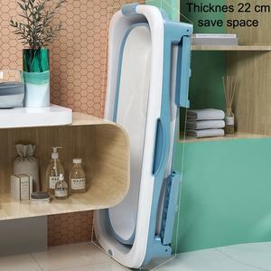 Bañera grande de plástico para adultos, baño de ducha plegable barato, bañera independiente plegable para interiores - Product Image 6