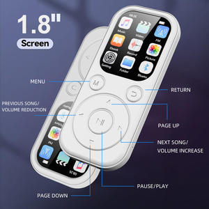 Lecteur MP3 à boutons physiques BT 5.0, lecteur de musique sans perte, lecteur audio portable, radio FM, enregistreur vocal, longue durée de vie de la batterie - Product Image 3