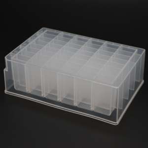 Laboratorium Medis 1.2ml 2.2ml 96 lubang bulat, piring penyimpanan sumur dalam u-bottom - Product Image 4