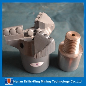 PDC ดอกสว่านสำหรับเจาะบ่อน้ำ PDC ดอกสว่านเจาะด้วยใบพัด3ใบมีด - Product Image 4
