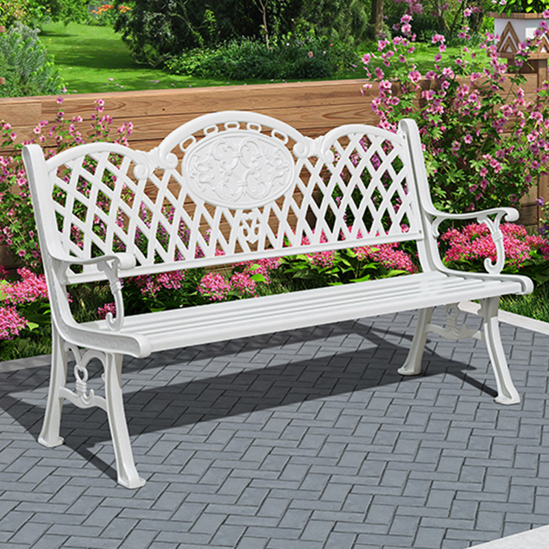 Chaise Linkin Park - entièrement en fonte d'aluminium - 1,52 m