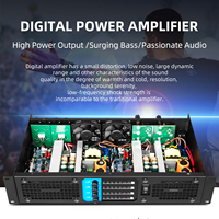 Amplificateur de Puissance Professionnel OEM DS6000 4 Canaux 600W*4 pour Système Audio de Scène