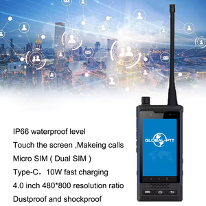 Smartphone tactile Android 4 pouces C03 3G 4G <span class=keywords><strong>avec</strong></span> radio numérique analogique DMR 4W, terminal PDA Bluetooth étanche IP68, téléphone robuste SOS - Product Image 2