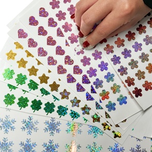 Pack de feuilles personnalisées 12 mm pour cartes à gratter DIY, étiquettes holographiques à gratter, autocollants à gratter dorés pour bons et tickets - Product Image 1