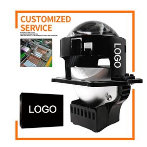 Chenlang Hochwertige 3-Zoll-Bi-LED-Projektor-Nachrüstsätze Objektiv Auto Dreifarbiger LED-Objektivs chein werfer Hi/<span class=keywords><strong>Lo</strong></span> Beam Smart APP Control - Product Image 5