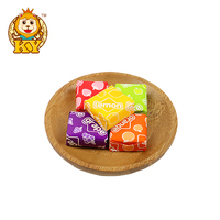 Bonbons moelleux aux saveurs fruitées en gros, emballage suisse, sucre alimentaire