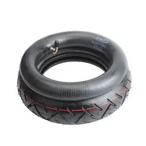 Neumático y tubo interior de 10x2,50 para rueda de patinete eléctrico KUGOO M4 PRO, rueda de patinete eléctrico de 10 pulgadas, neumático 10*2,5