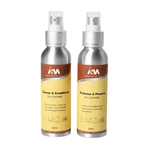 Km Factory Wholesale Cleaning Liquid Stain Remover Leather Care Cleaner Kit