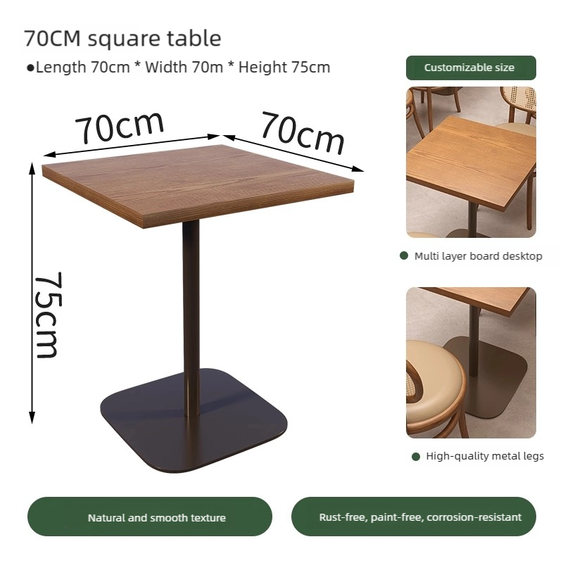 Table carrée 70*70cm
