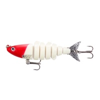 Appât dur articulé en forme de méné pour la pêche, leurre pour attraper des poissons comme les carpes, nageur, 110mm, 25.5g