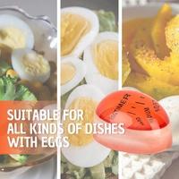 Vente chaude Gadget De Cuisine Sensible À La Chaleur Changement De Couleur Oeuf Chaudière Minuterie Doux Moyen Dur Faire bouillir Oeuf Minuterie De Cuisson Pour Faire Bouiller Des Oeufs