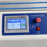 Testeur de compression latérale pour chaussures finies, équipement de test de résistance à la compression, testeur de résistance à la compression pour chaussures finies