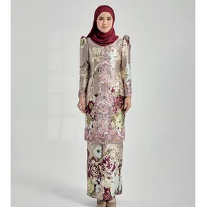 SIPO Eid กระโปรงผ้าคุมความสูงไซส์พิเศษ,กระโปรงเอวผ้ายืดสำหรับผู้หญิง Baju Kurung Moden - Product Image 1