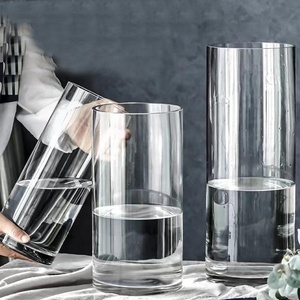 Vaso de Flor de Vidro Personalizado com Logo em Diferentes Tamanhos para Decoração de Mesa em Casa - Product Image 3