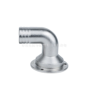 Siphon de sol Shining Elbow 32/38mm en acier inoxydable 316 pour usage marin et extérieur - Product Image 2