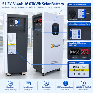 Batería LiFePO4 de 51.2V 314Ah 16kWh con Supresión de Incendios por Aerosol, WiFi, JBD BMS, 6000 Ciclos, Almacenamiento Solar Móvil, Stock en Almacén de Polonia - Product Image 6