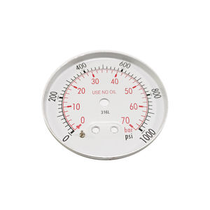 เครื่องวัดความดันความบริสุทธิ์สูงพิเศษ (UPG,H-<span class=keywords><strong>pressure</strong></span>) -VCR1/4 "ซีลใบหน้าชายหมุน/EP เกรด - Product Image 3