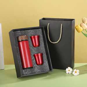 IStapromo Gifts Wholesale Luxury Stainless Steel Flask Thermos <b>Cup</b> Gift Set Corporate Business Christmas Promotional Items - Product Image 2