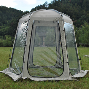 <span class=keywords><strong>Tente</strong></span> tout temps pour <span class=keywords><strong>6</strong></span> <span class=keywords><strong>personnes</strong></span>, avec plancher en bâche imperméable, bulle transparente d'extérieur pour événements sportifs, pêche, camping, encouragements - Product Image 2