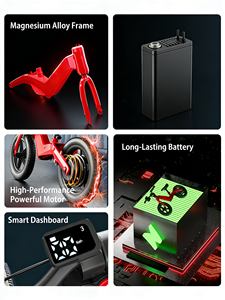 Vélo d'équilibre électrique pour enfants avancé et vélo d'équilibre électrique pour enfants avec système de freinage intelligent - Product Image 6