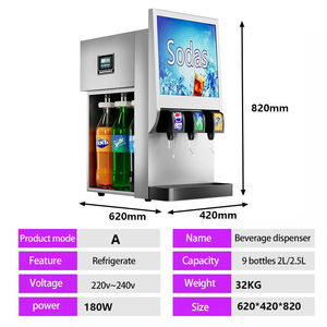 Distributeur de Cola Électrique Commercial pour Boissons Gazeuses et Jus – Machine à Boissons Post-Mix - Product Image 5
