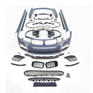 Piezas de coche para <span class=keywords><strong>Bmw</strong></span> F15 a <span class=keywords><strong>X5</strong></span> M estilo Kit de carrocería para <span class=keywords><strong>Bmw</strong></span> <span class=keywords><strong>X5</strong></span> 28I 30d 35i F15 X5m parachoques delantero parachoques trasero labio faldas laterales - Product Image 1