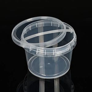 CHENXI Venta Directa de Fábrica, Kit de Slime en Mini Cubo de Plástico Transparente de 150 ml con Tapas y Asas para Manualidades Educativas y Juego Antiestrés - Product Image 2