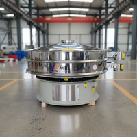 Séparateur vibrant circulaire pour tamisage de liquides, idéal pour l'acide citrique, les particules plastiques, la transformation alimentaire et le tamisage de boues de soja