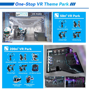 Yhy tùy chỉnh thiết kế cuối cùng crossing2 roller coaster Simulator 9D ghế chuyển động XD VR Cinema - Product Image 6