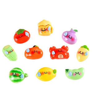 Accessoires en résine pour jeux de nourriture de dessin animé, matériaux faits à la main pour bricolage : coque de téléphone, aimant de réfrigérateur, élastique à cheveux, accessoires pour cheveux - Product Image 3