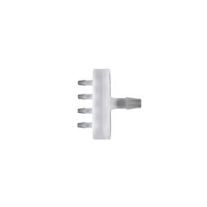 Reductor de cinco vías, desviador de 10 mm, conector de plástico PP en forma de pagoda con púas para tuberías flexibles de uso industrial - Product Image 5