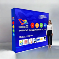 Support d'affichage LED portable SEG Pop-up rétroéclairé 10x10 pour publicité et toile de fond